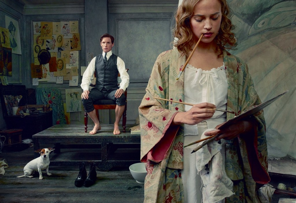 Eddie Redmayne and Alicia Vikander in 'The Danish Girl' (photo: Focus Features)