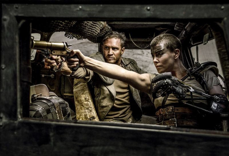 Tom Hardy and Charlize Theron in 'Mad Max Fury Road' (Warner Bros)