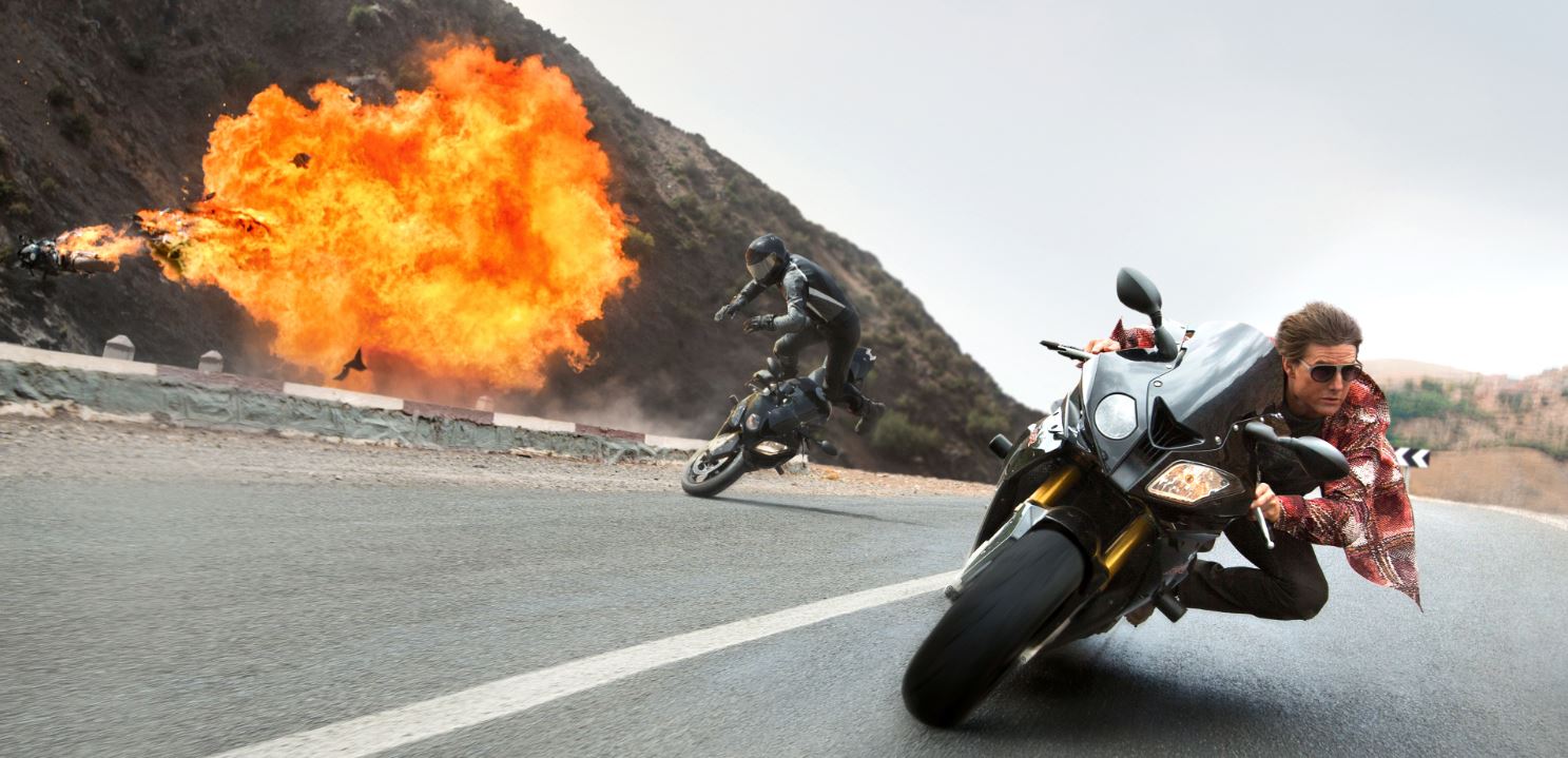 Tom Cruise in 'Mission: Impossible - Rogue Nation' (photo - Paramount Pictures)