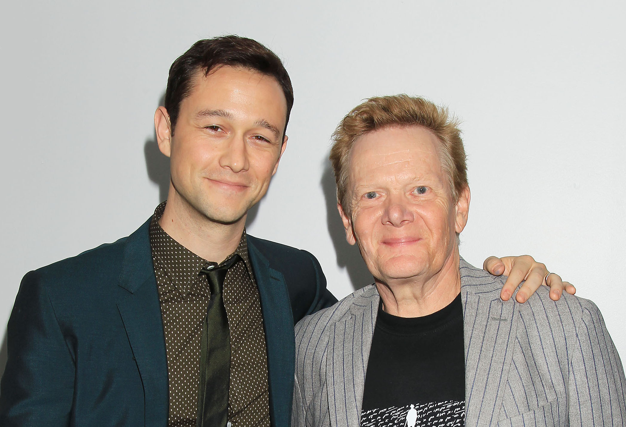 Joseph Gordon-Levitt and Philippe Petit at the Opening Night Gala Presentation and World Premiere of "The Walk" (photo: Sony Pictures)