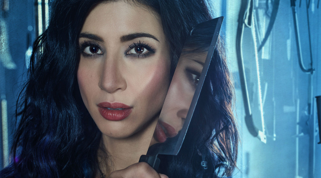 Dana DeLorenzo in 'Ash vs. Evil Dead' (photo: STARZ)