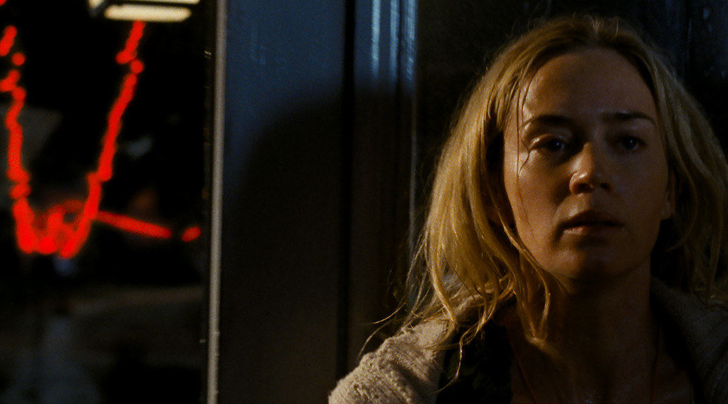 Emily Blunt in 'A Quiet Place' (photo: Paramount Pictures)